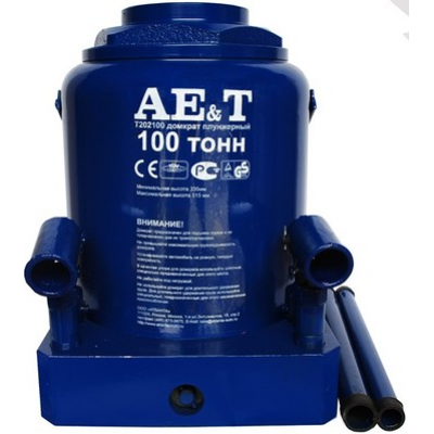 Домкрат бутылочный AE&T 100т T202100