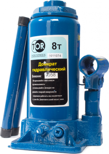 Домкрат бутылочный TOR   8 т (8 т - 205/330 мм) 1058