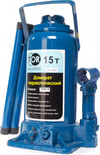 Домкрат бутылочный TOR  15 т (15 т - 225/365 мм) 10515