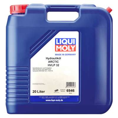 Минеральное гидравлическое масло Liqui Moly Hydraulikoil Arctic HVLP 32 20л
